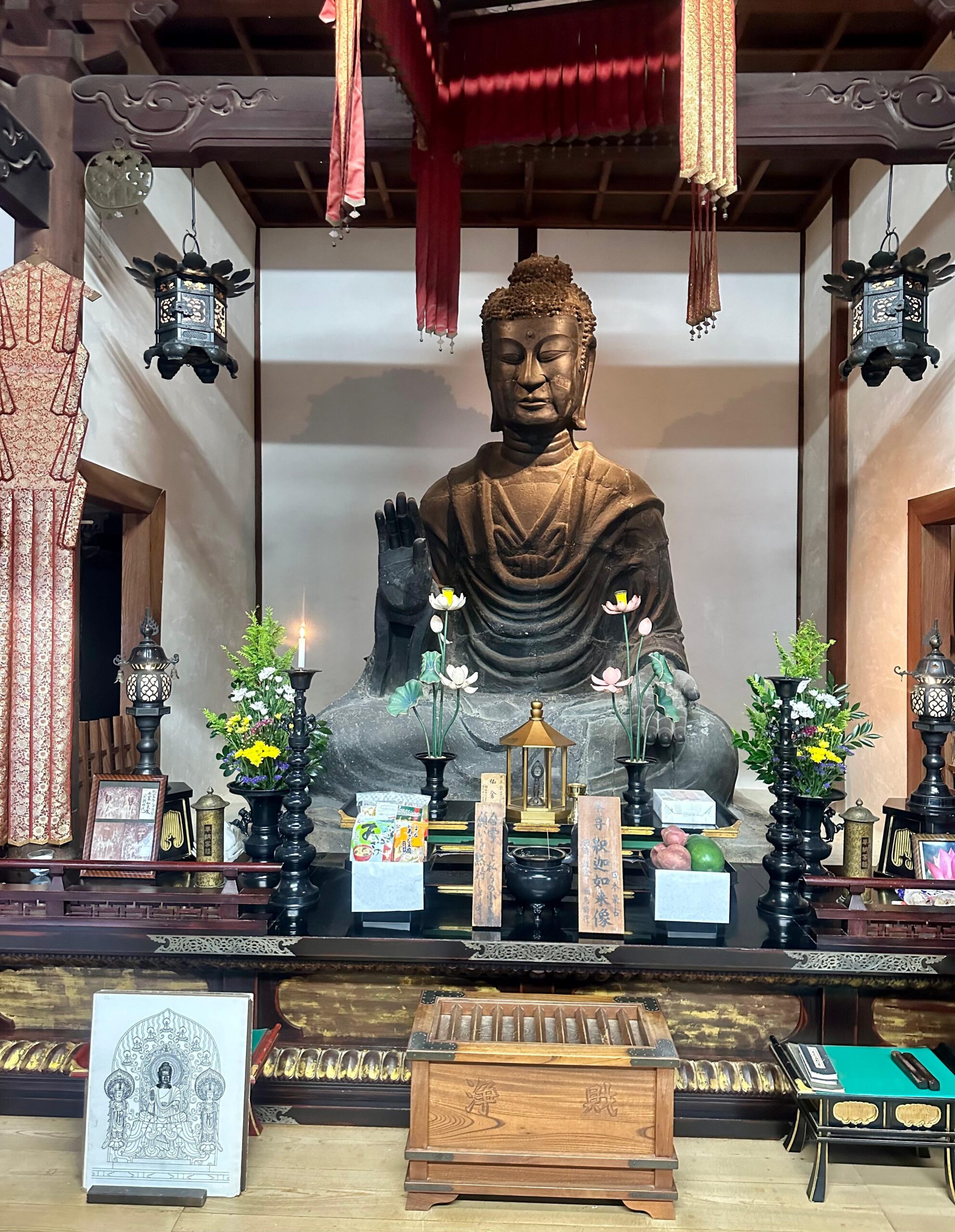 Buddhist shrine in Japan