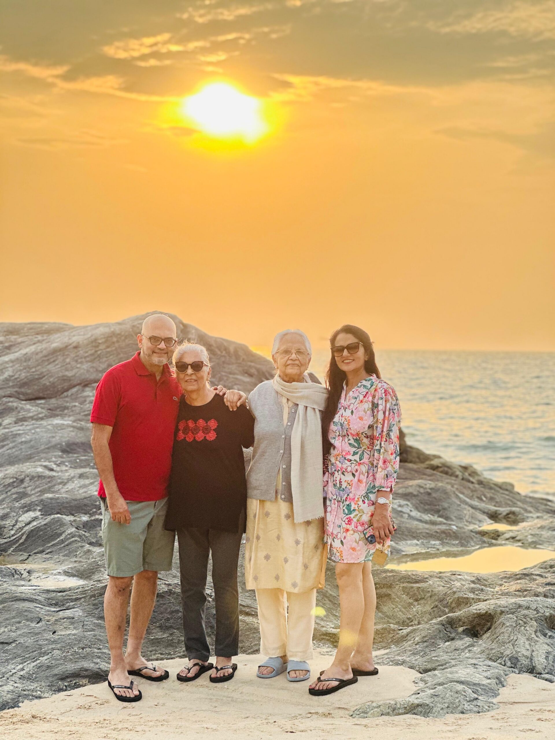 Family Time at the Maravanthe Beach