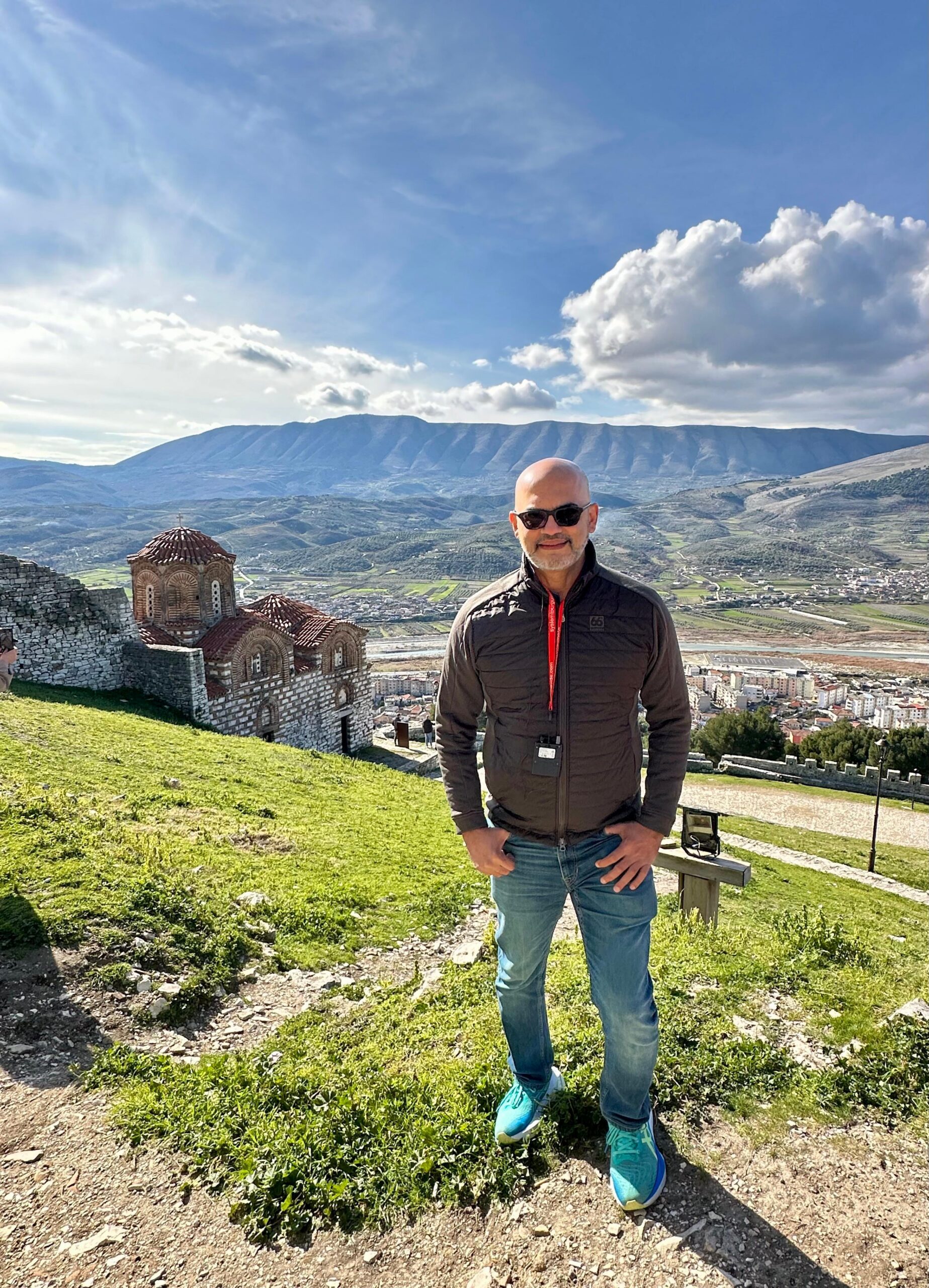 Subhash Motwani in Albania