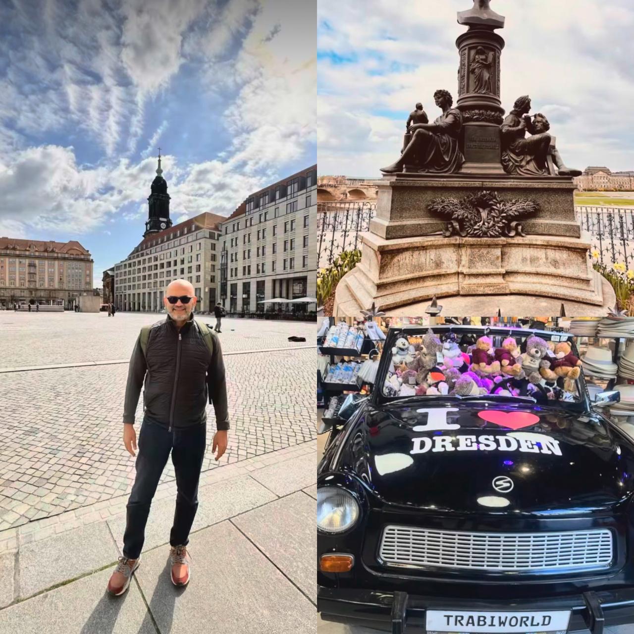 Collage of Dresden - European highlights